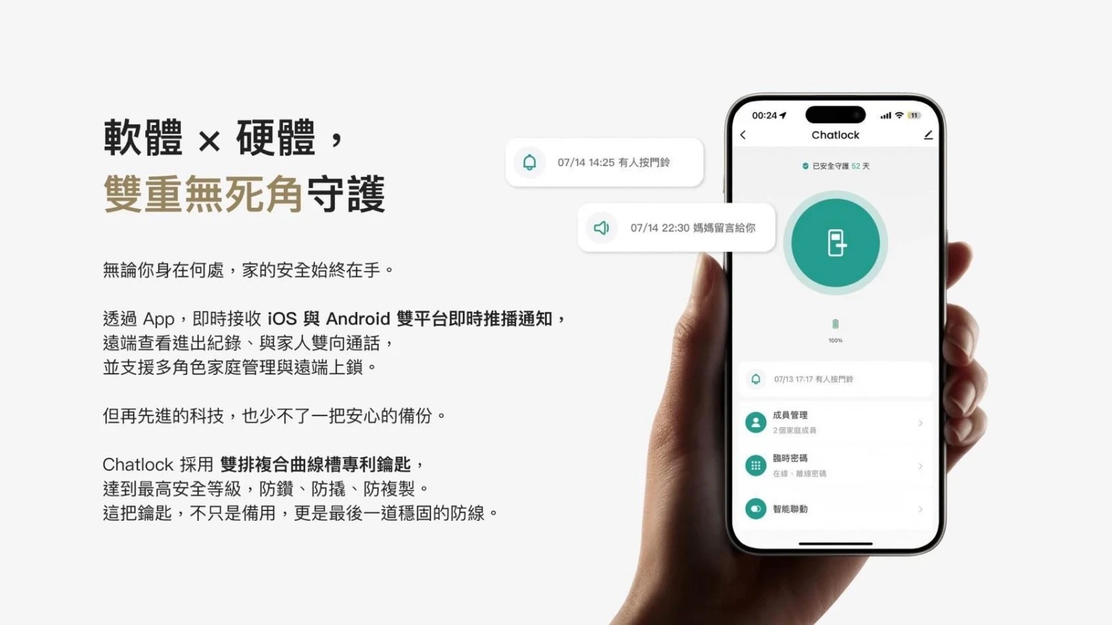 日本 chatlock 智能電子鎖 X 極致奢華 X 風華再現 圖片 3